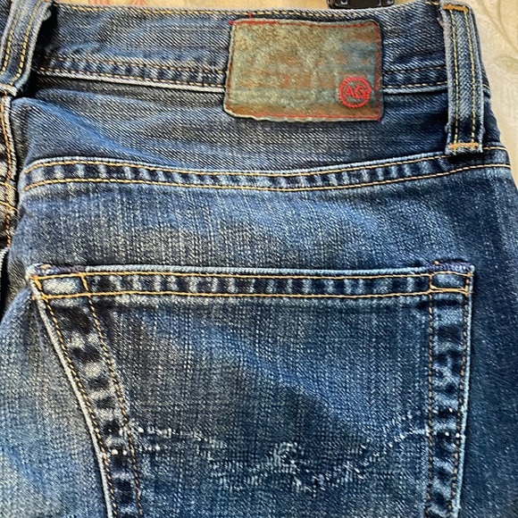 Y2K AG Adriano Goldschmied Mens Size 32 X 30 The Fillmore Relaxed Bootcut Jeans - Picture 8 of 13